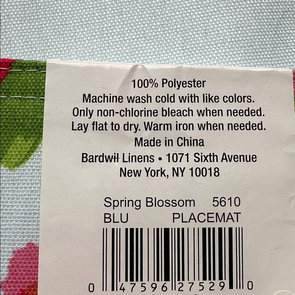 Vera Neumann Bardwil Linens nwt set